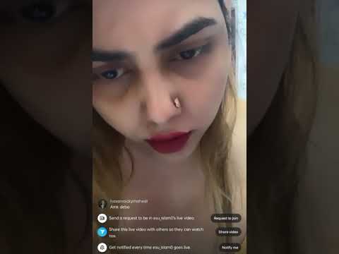 Esu Islam hot Instagram Live | Bangladeshi hot Instagram Live #esuislam #instagramlive #instaqueen