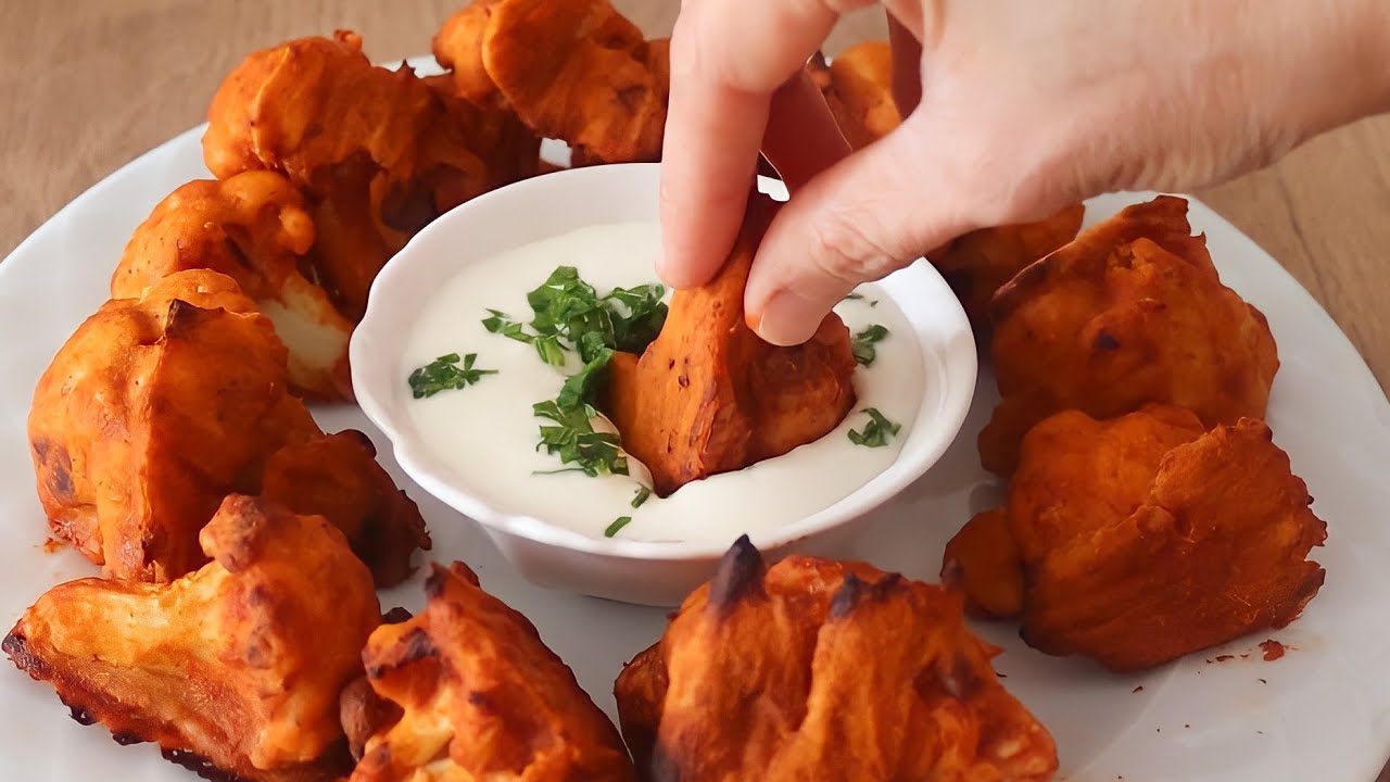 ET YEMEĞİNE DEĞİŞMEM💯 ÖYLE BİR TARİFİM VAR Kİ🤚 Buffalo Wings Lezzetinde Karnabahar