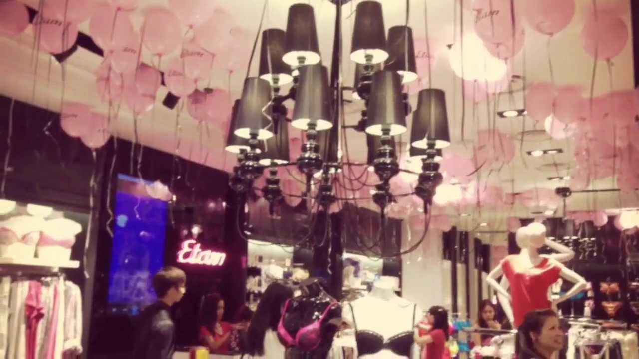Etam Lingerie Store Opening in Singapore