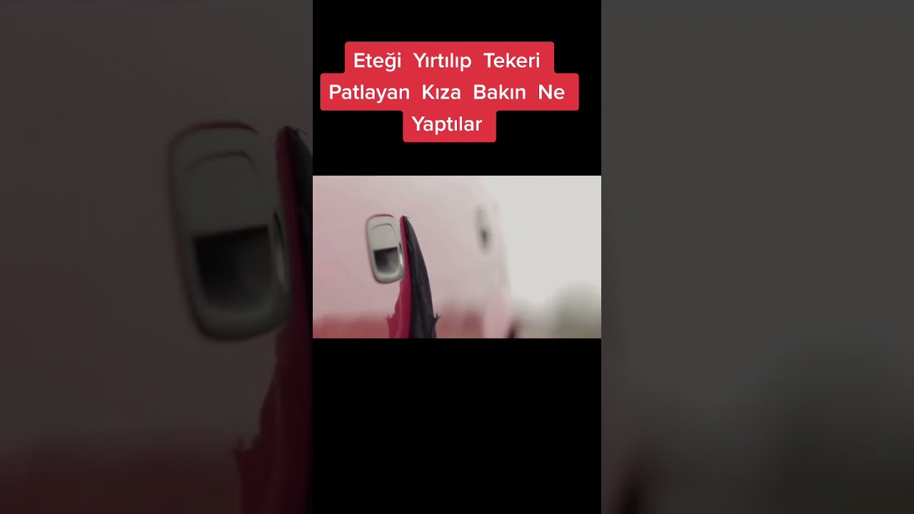 eteği yırtılıp tekeri patlayan kıza bakın ne yaptılar