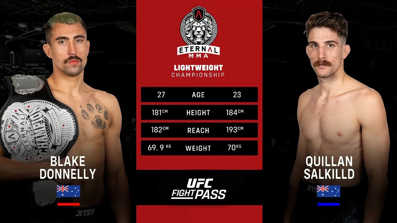 Eternal MMA 76: Quillan Salkilld vs Blake Donnelly | June 10, 2023