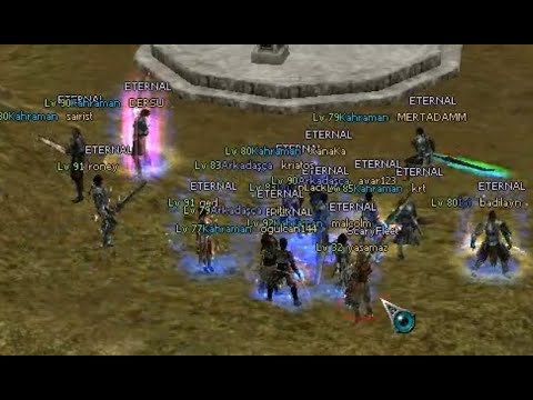 ETERNAL vs DRaGoNs Lonca Savaşı - Roney Grubu 18 kişiyle 30 kişiyi yok ediyor - 2010 Metin2 TR Arşiv