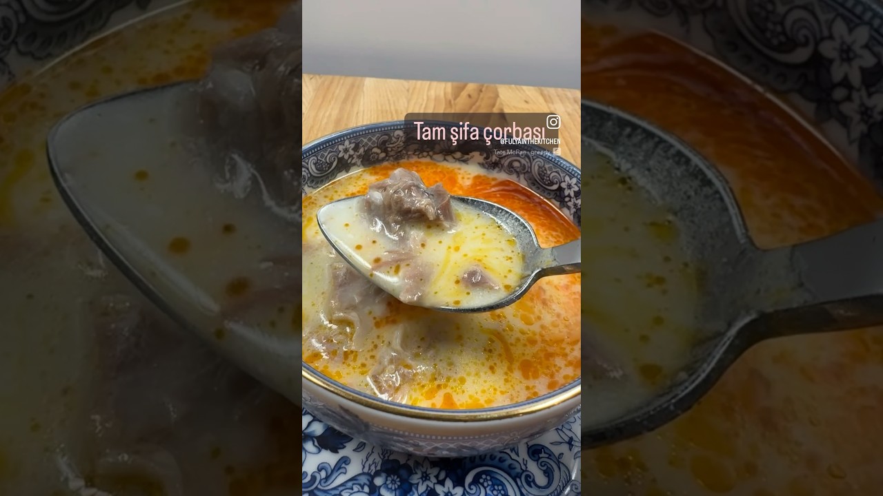 Etli paça çorbası  tarif instagramda