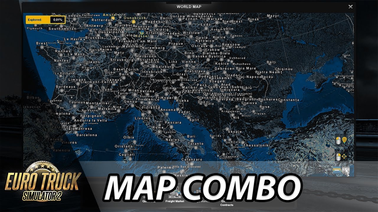 ETS2 1.31 | Map Combo