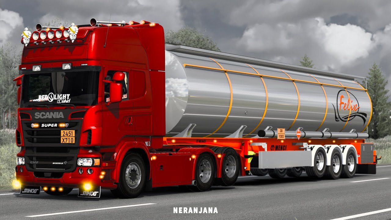 ETS2 Mods | Cistern Menci Ownable Tanker Trailer Mod | ETS2 Mods v1.41