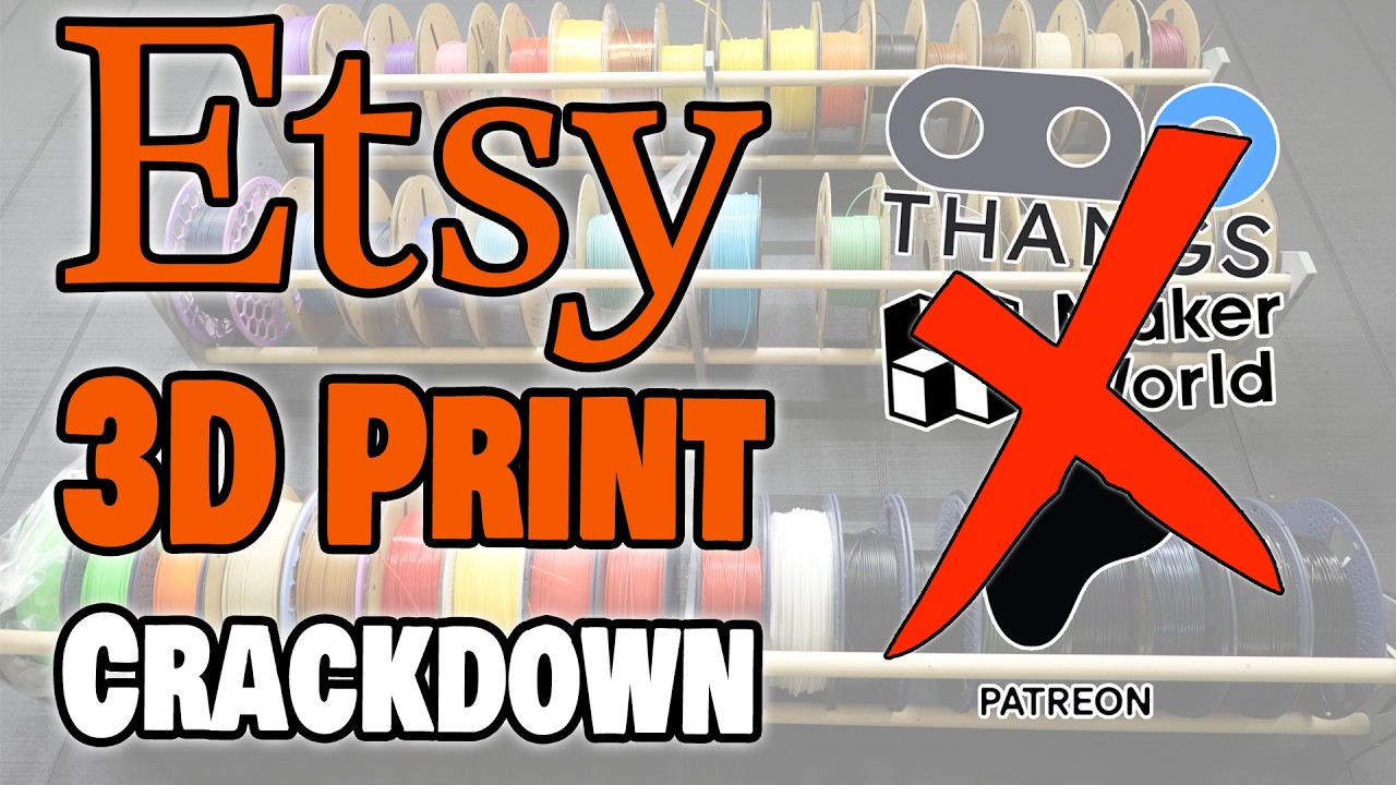 Etsy is Cracking Down on 3D Printed Sellers! How Will It Impact Your Shop?