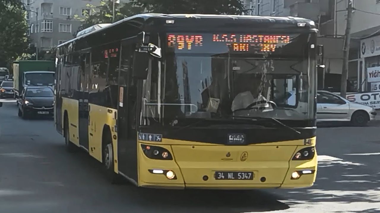 İ.E.T.T. | B4033 | 89YB | Otobüs Geçişi Videosu | Muammer Aksoy Caddesi