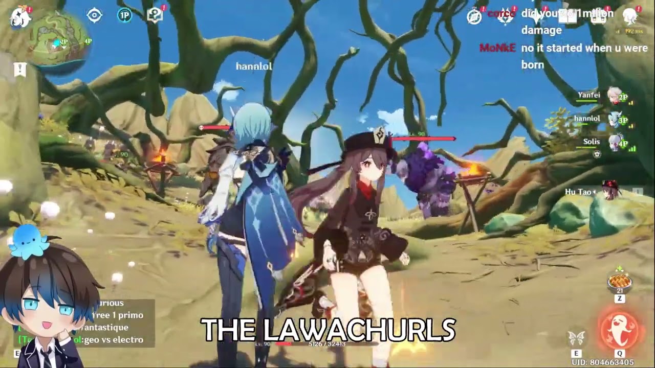 Eula x Lawachurl moment