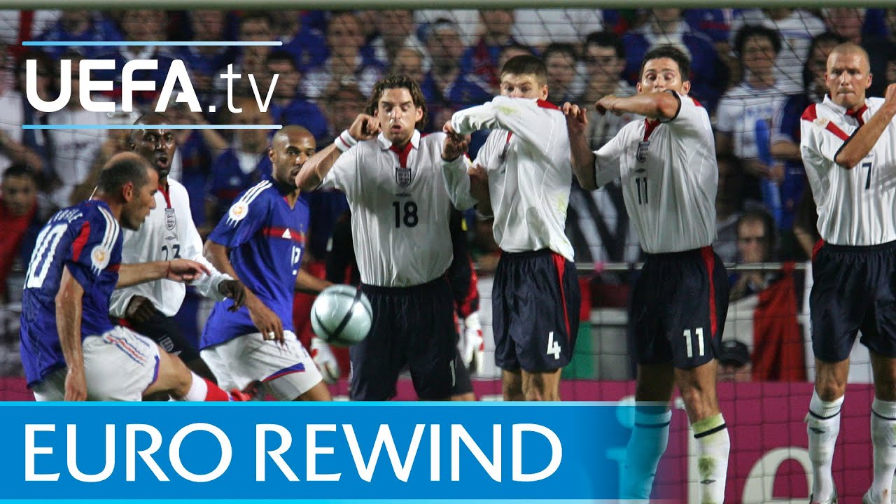 EURO 2004 highlights: France 2-1 England