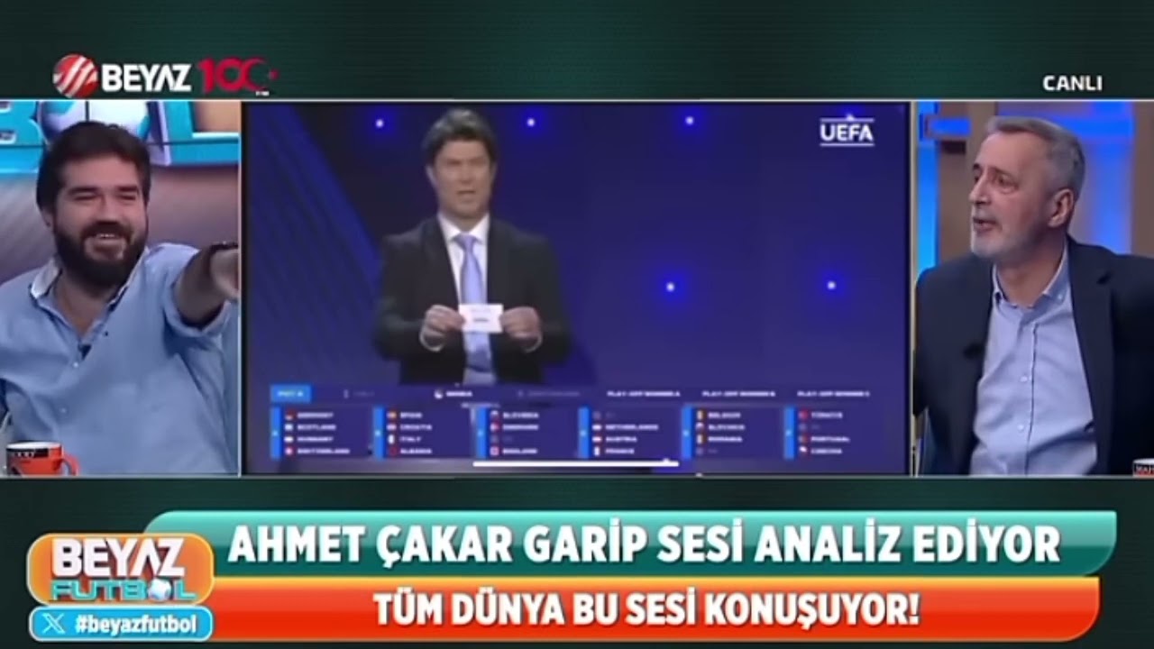 EURO 2024 KURA ÇEKİMİNDE GELEN AHLAYAN KADIN SESİ,AYDEMİR AKBAŞ,EMMANUEL Beyaz Futbol Komik Anlar