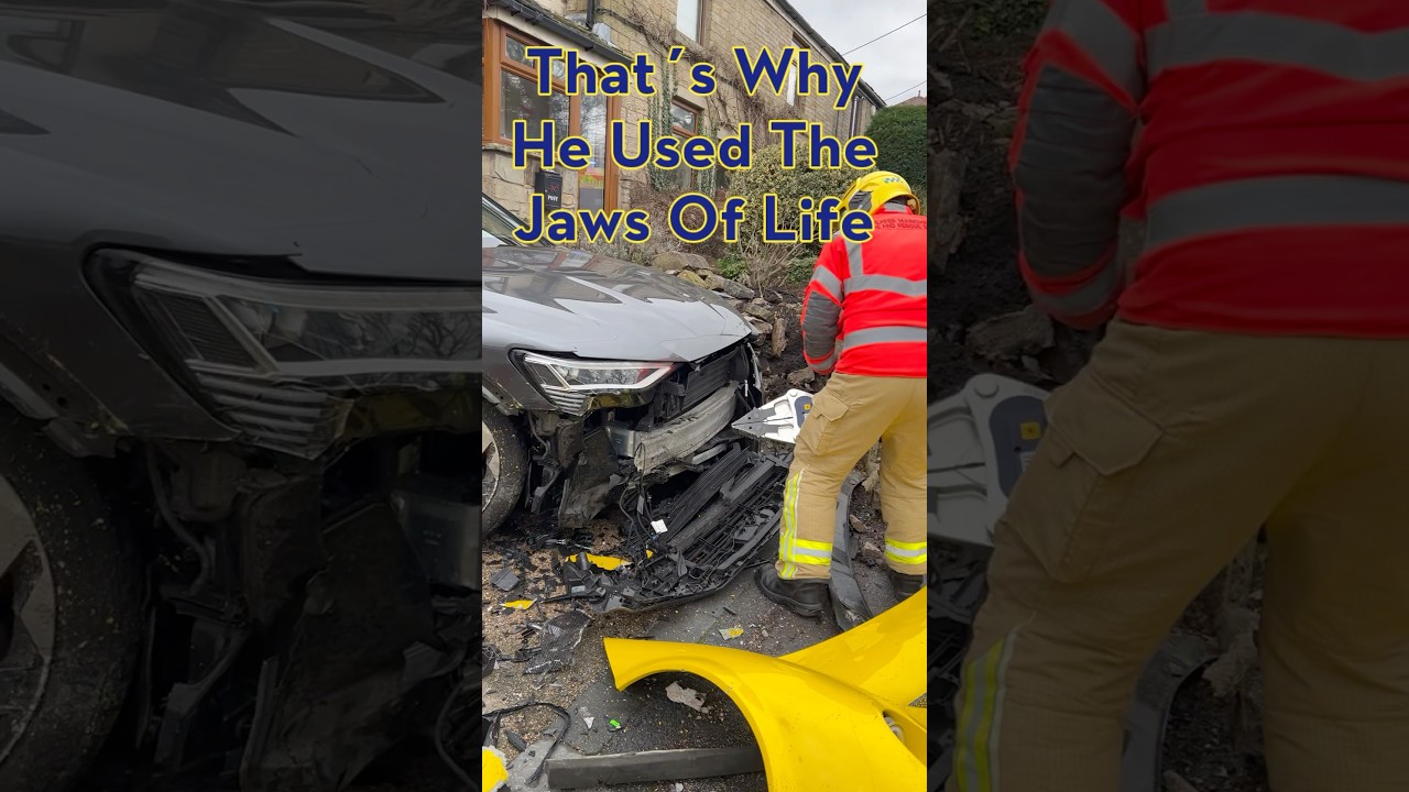 EV destroyed by Fireman Sam  and Noble #crash