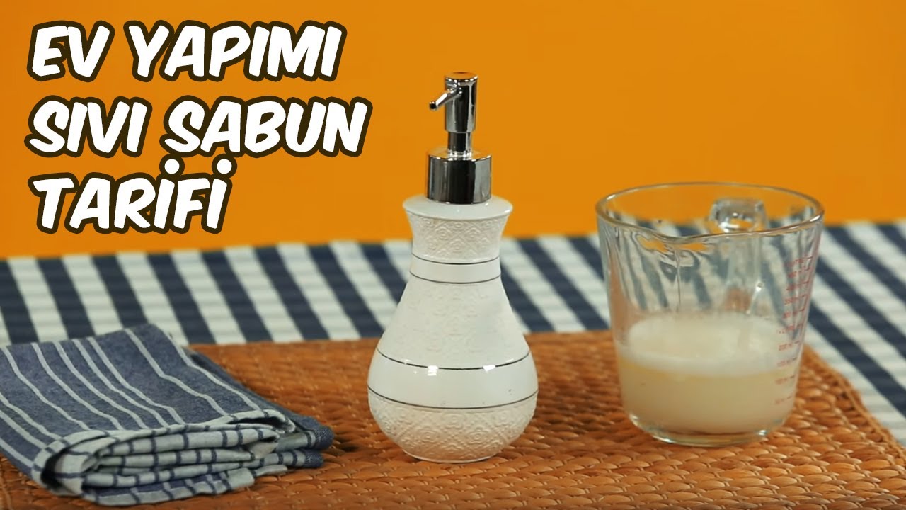 Ev Yapımı Doğal Sıvı Sabun Tarifi | Migros ile Kendin Yap!