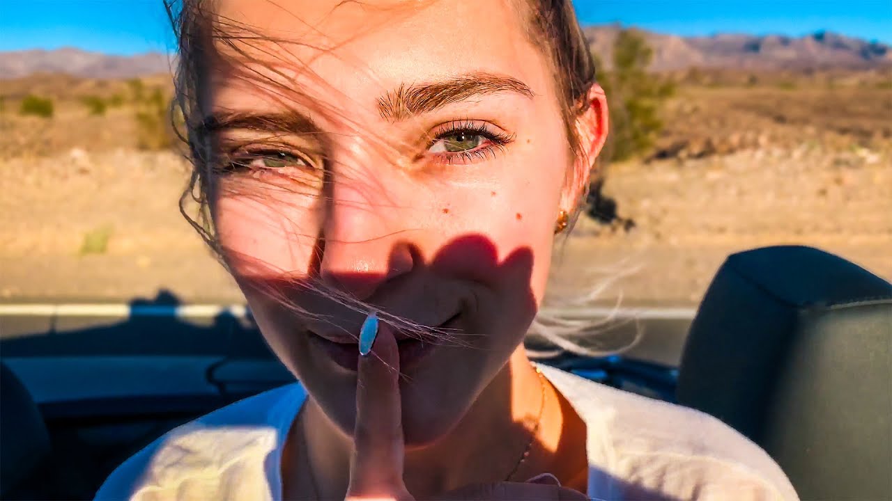 Eva Elfie💘CLAPPED Cheeks In Convertible Car