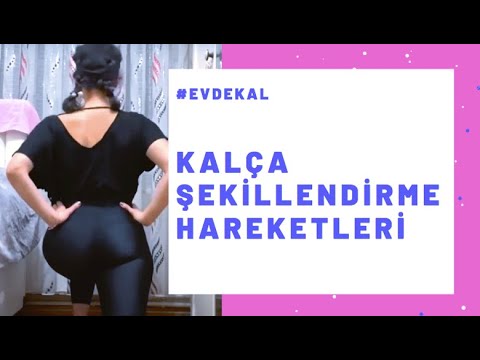 Evde kalça şekillendirme hareketleri #evdekal