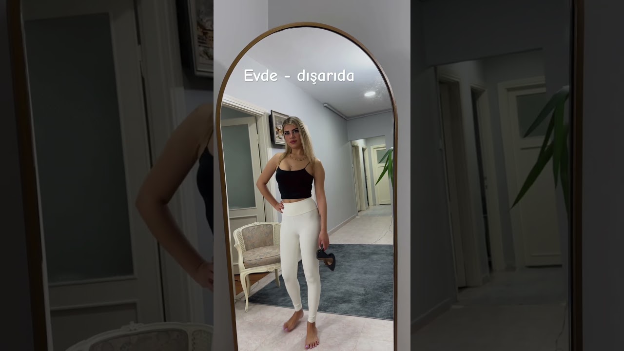 Evde nasıl - dışarıda nasıl / Trendyol denemeli alışveriş 🛍️ #fashion #esmerella #dress