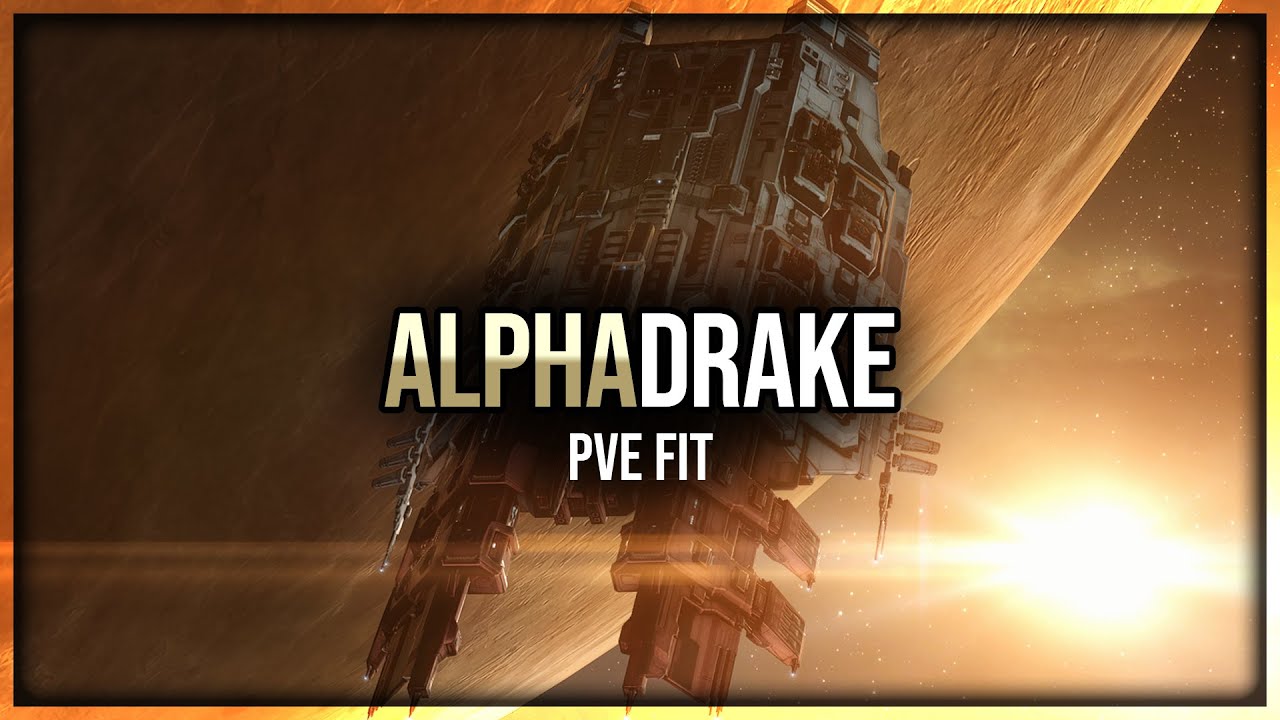 Eve Online - Drake - Alpha Fit