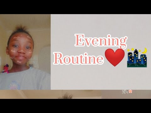 evening routine