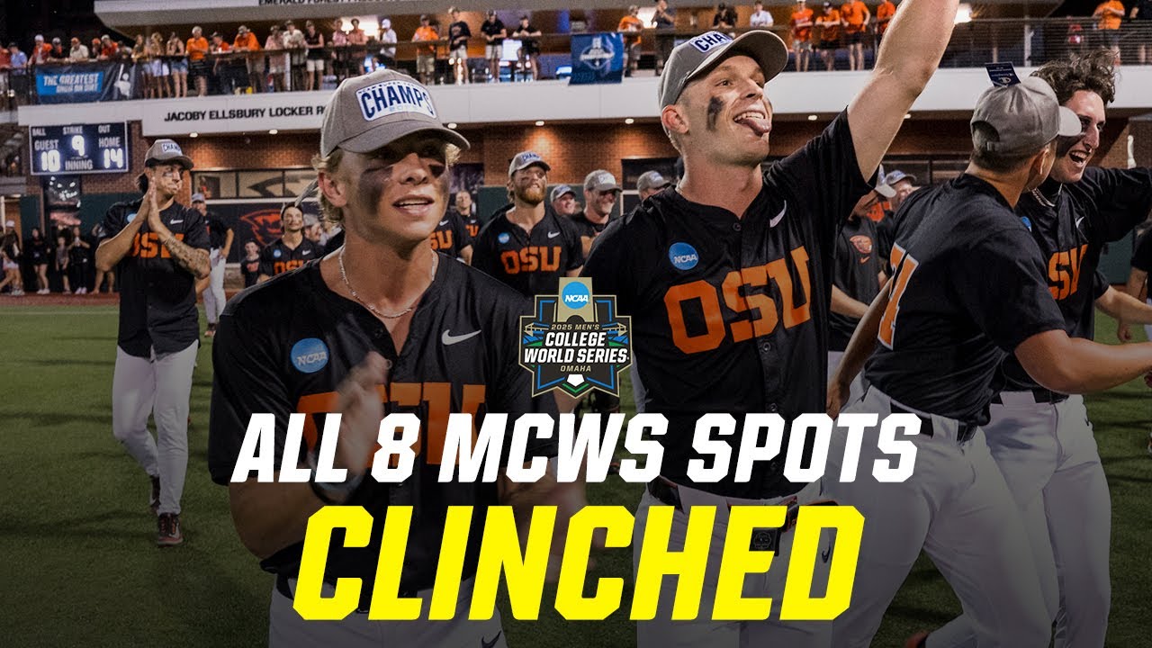 Every 2025 MCWS team's winning moment from baseball super regionals