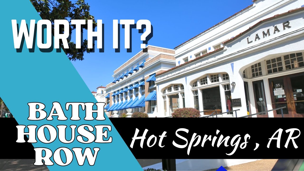 Every Bathhouse | Hot Springs, Arkansas | Travel Vlog