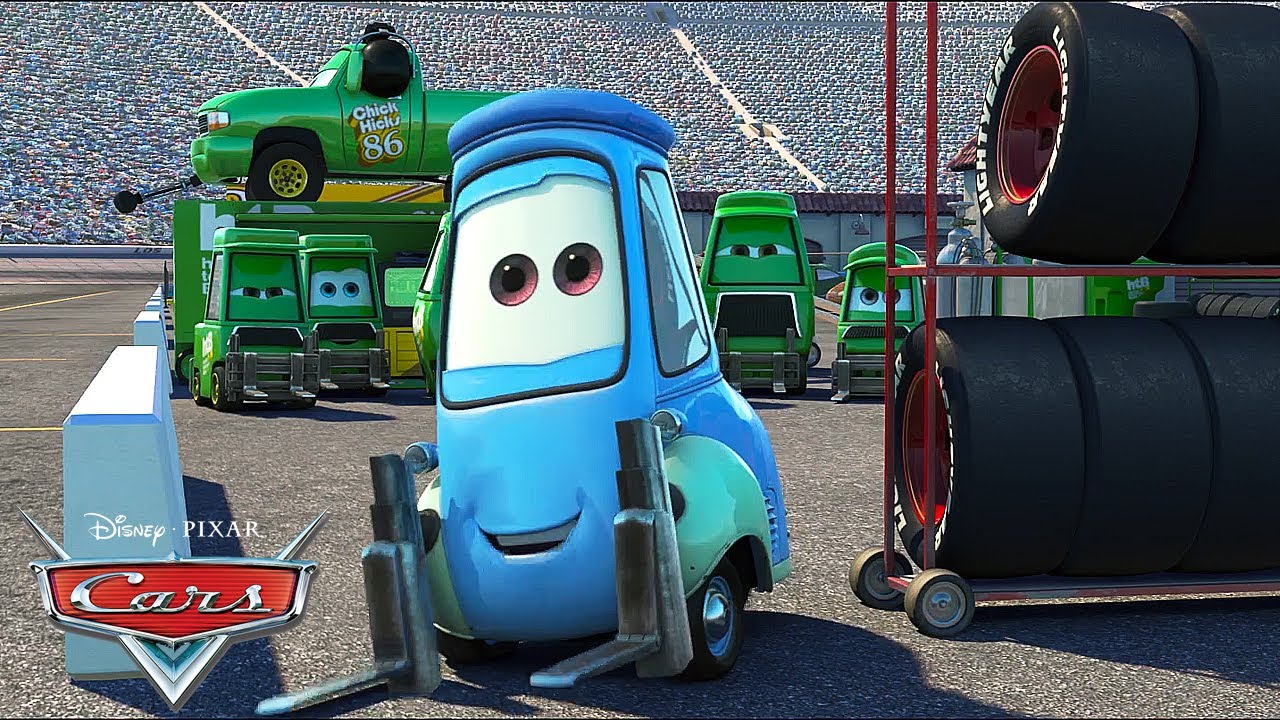 Every Guido Pitstop! | Pixar Cars