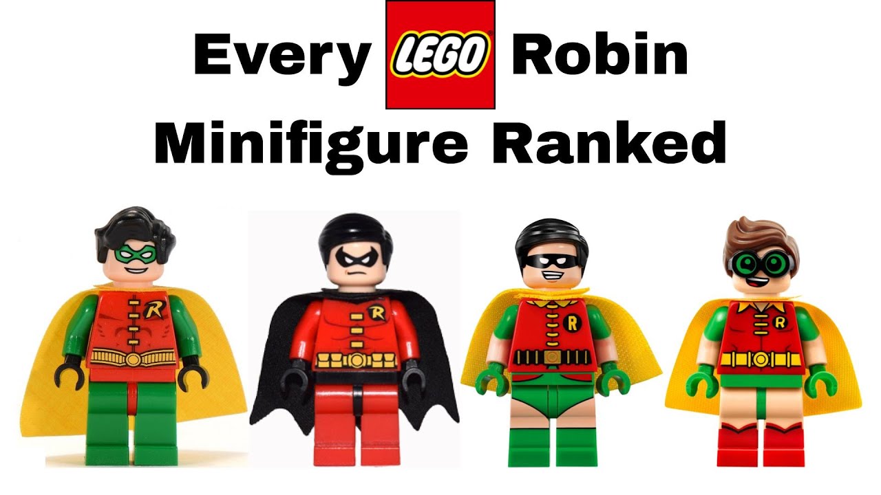 Every LEGO Robin Minifigure Ranked