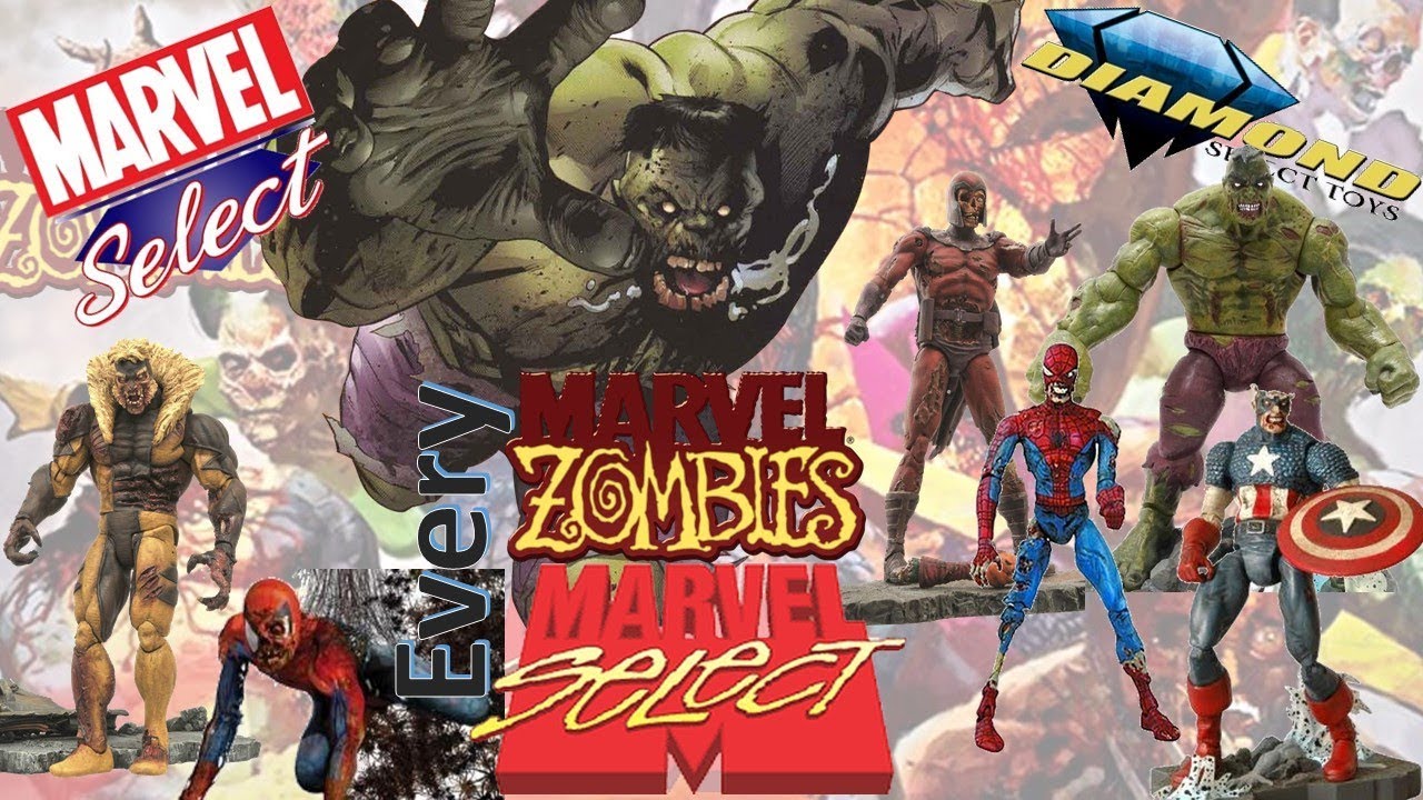 Every Marvel Select Marvel Zombies Comparison List