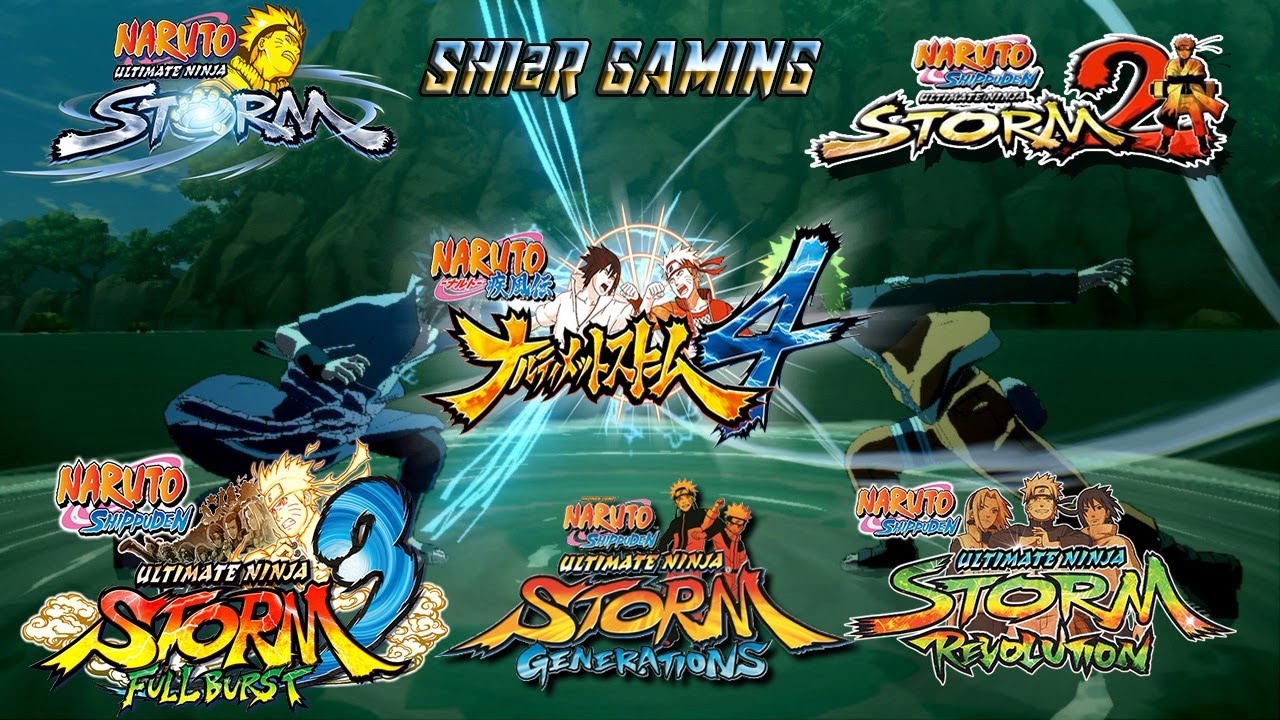 Every Naruto Ultimate Ninja Storm Games-Evolution of Storm