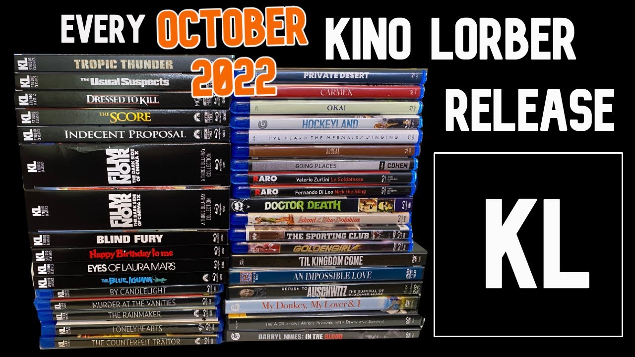 Every October 2022 Kino Lorber Release! | Five 4Ks!