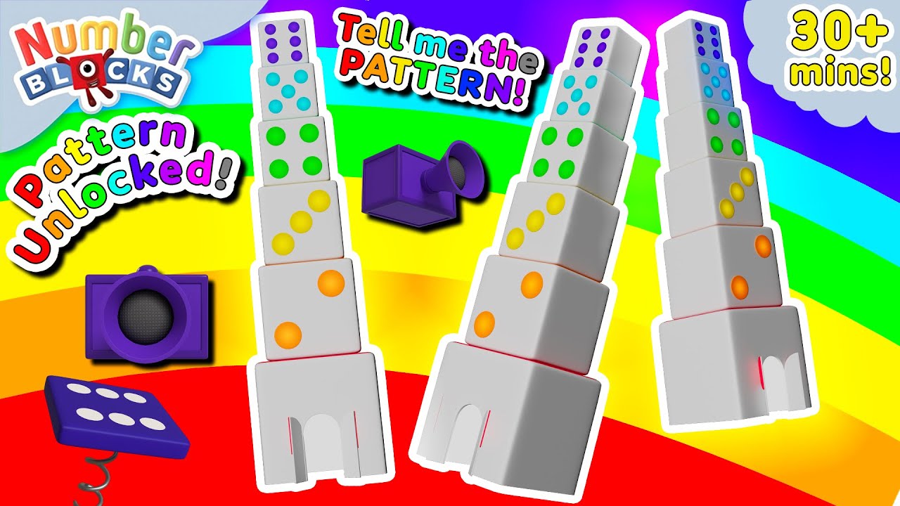 EVERY Pattern Palace Episode EVER! 🎲 | Learn to Count | Numberblocks