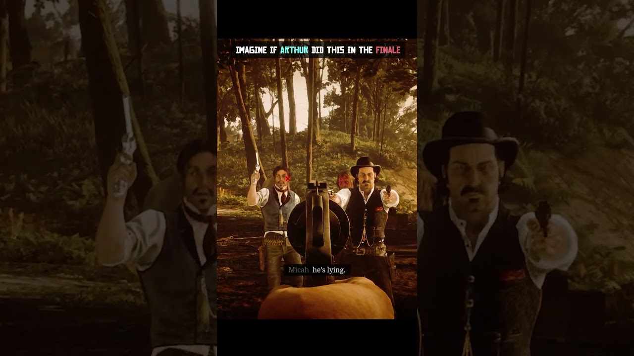 Every RDR2 player wanted Arthur to do this in the Finale