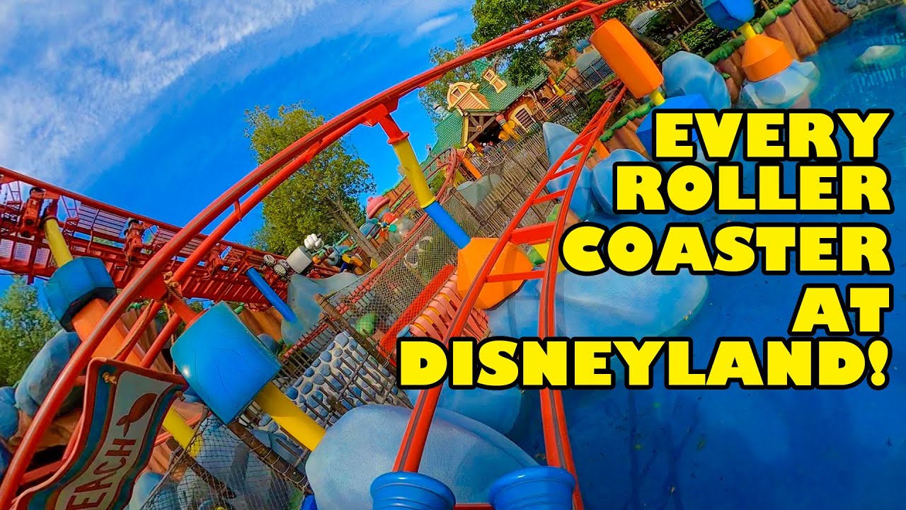 Every Roller Coaster at Disneyland!