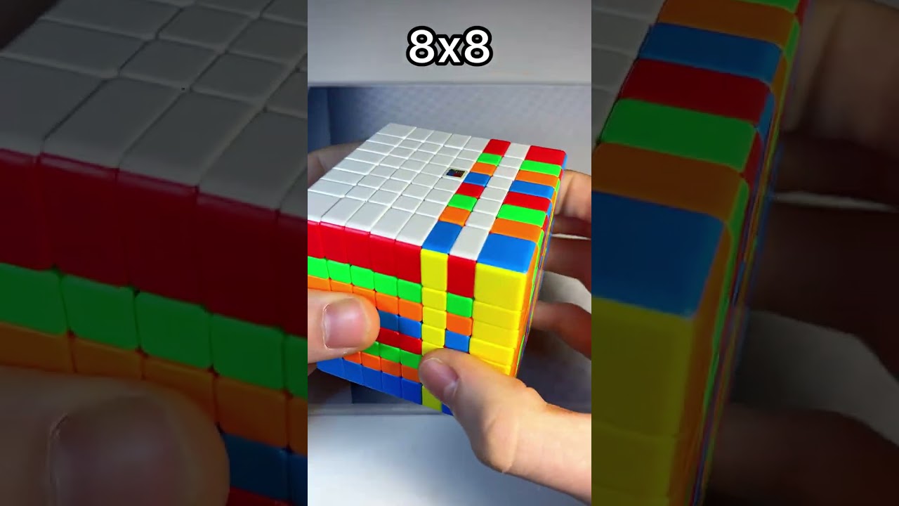 EVERY Rubik’s Cube From 1x1 to 17x17 😎🥳 #shorts