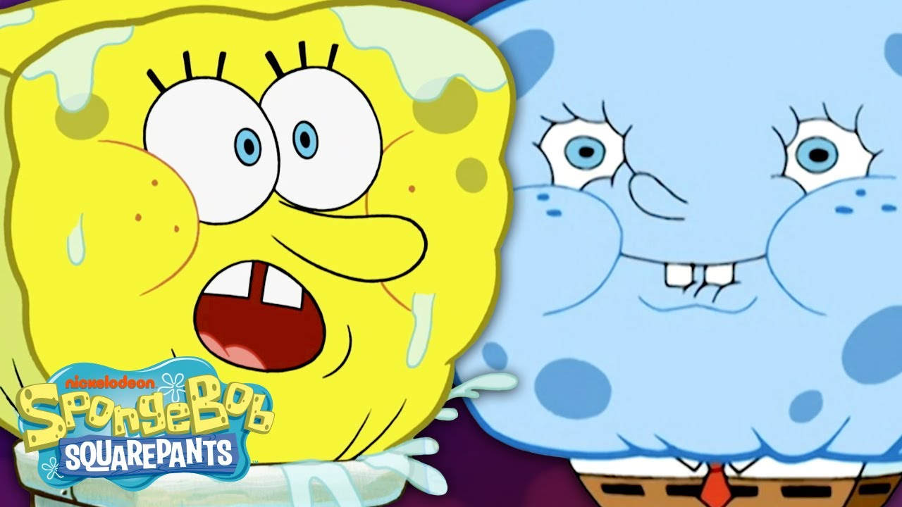 Every Time SpongeBob SOAKS IT UP & Expands! 🤯