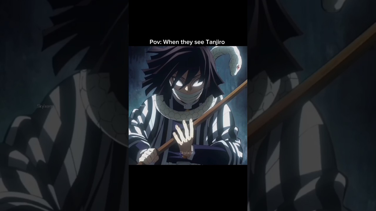 every time they see Tanjiro #demonslayer #kimetsunoyaiba