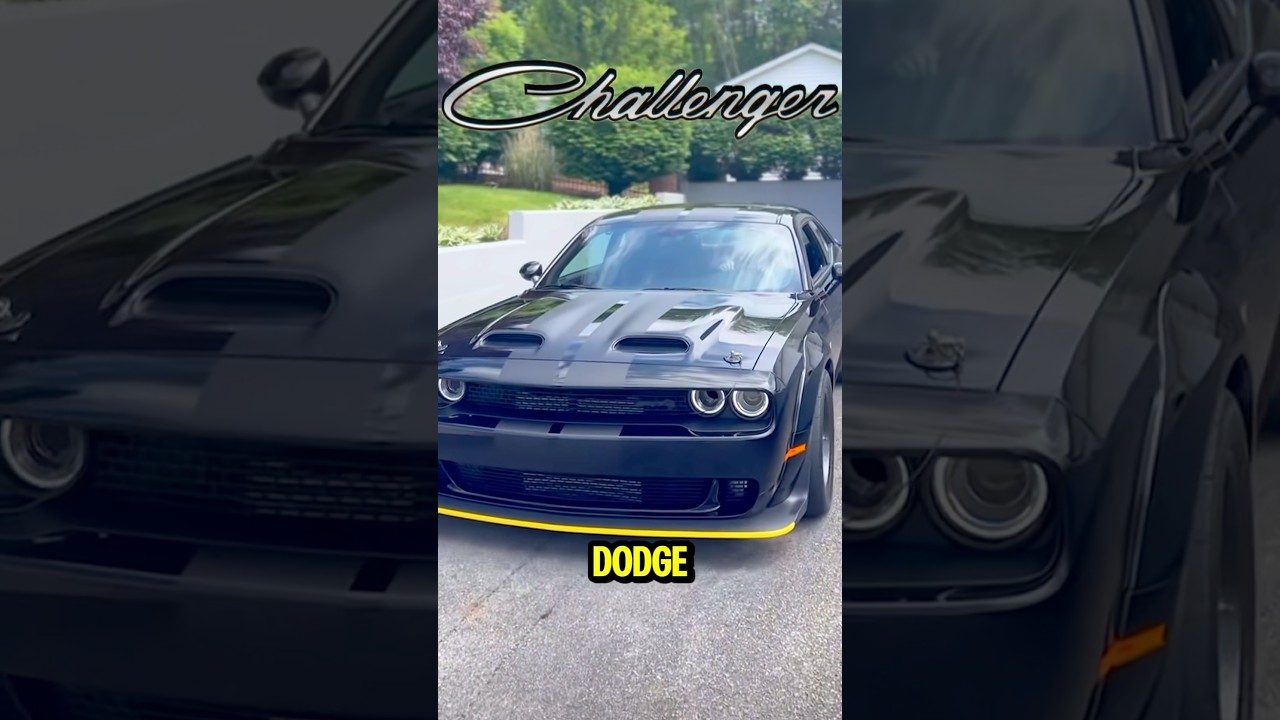 Every Trim Of The Dodge Challenger Explained…