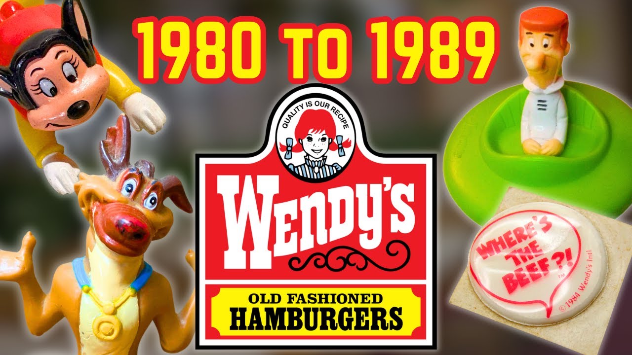Every Wendy's Kids Meal Ever: 1980 to 1989!
