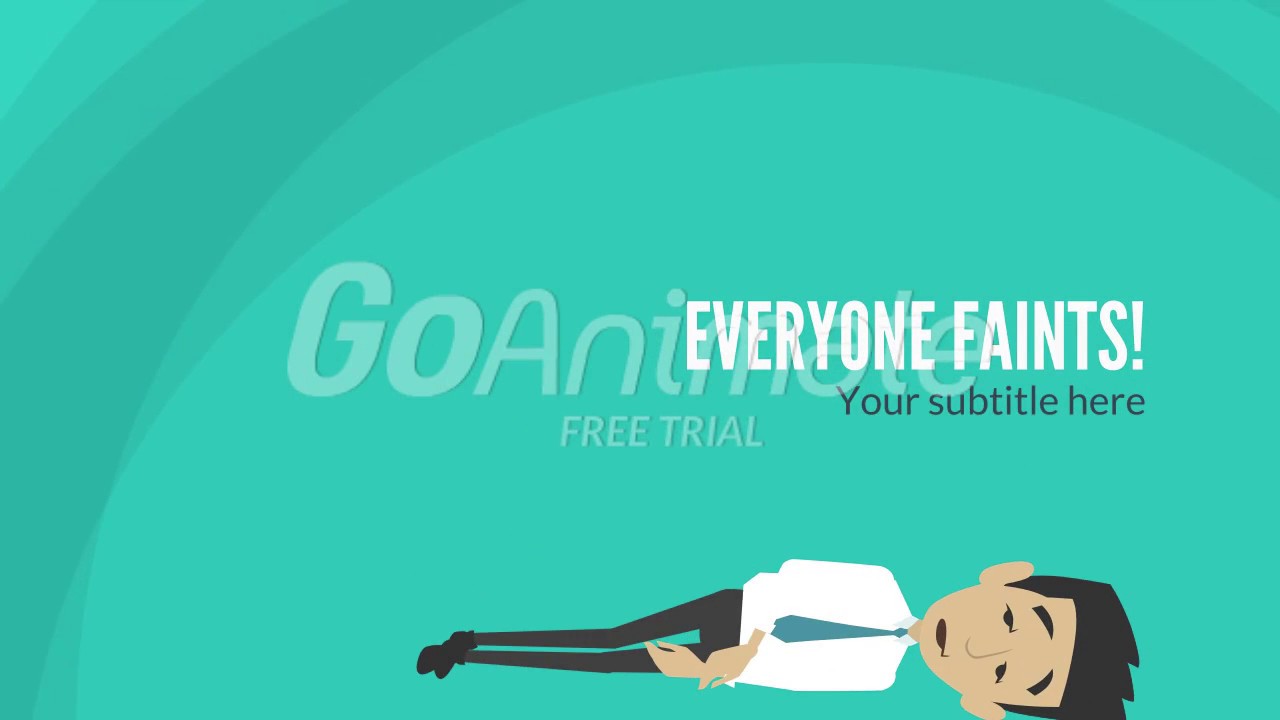 EVERYONE FAINTS! (GoAnimate)