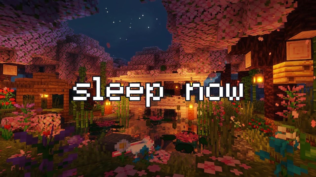 everyone is asleep but you...(minecraft c418 + soft rain ambience)