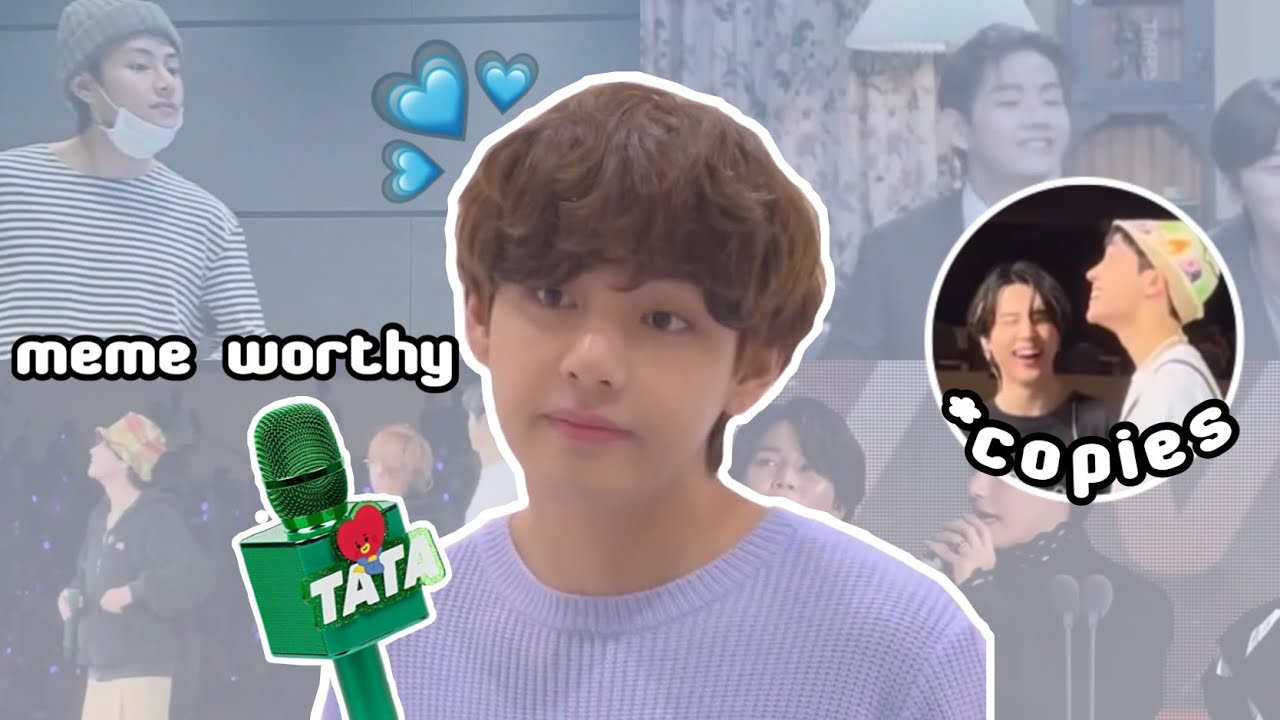 everyone's gangsta until Taehyung does his 