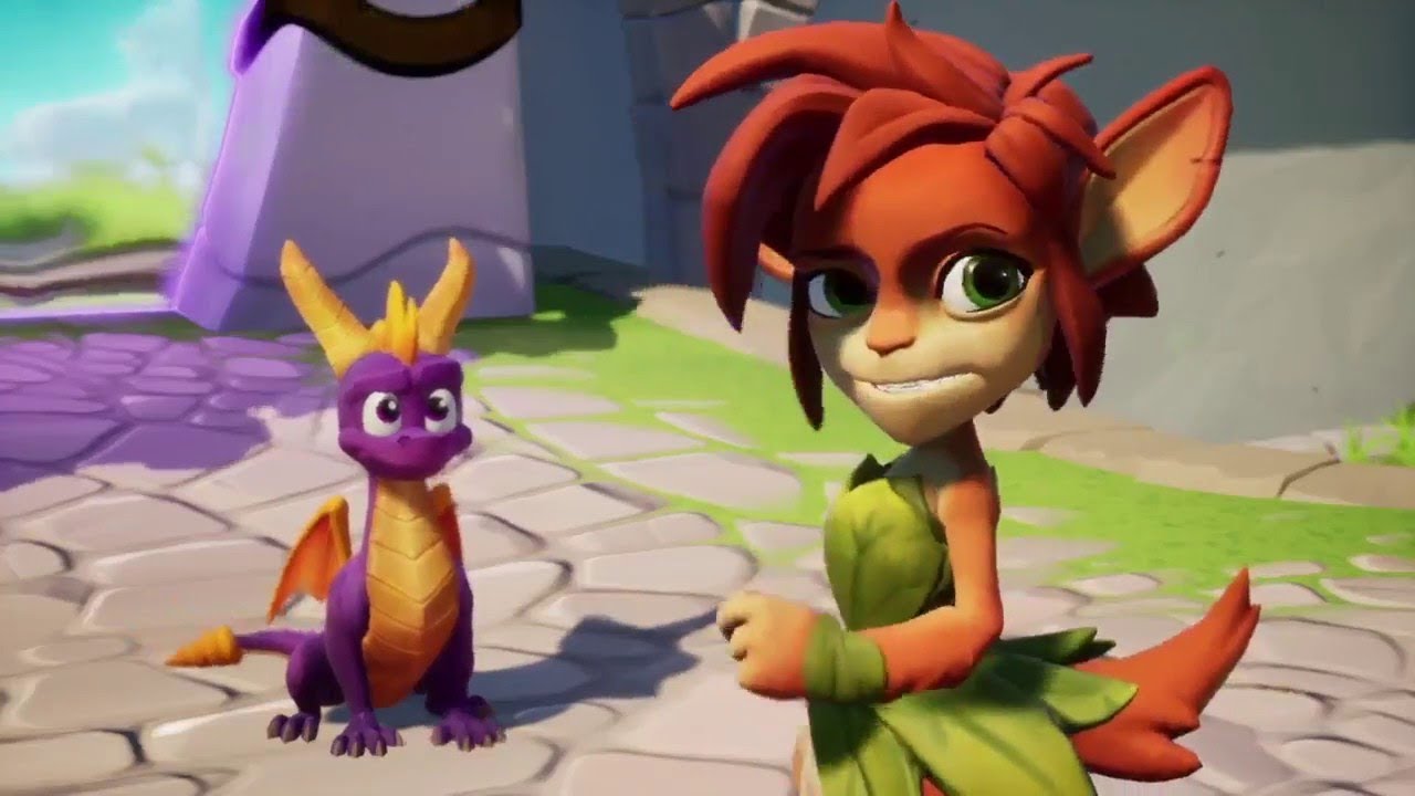 Everyone's reaction to Spyro and Elora