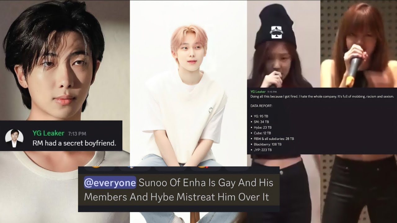 Everything that YG Employee Leaked today