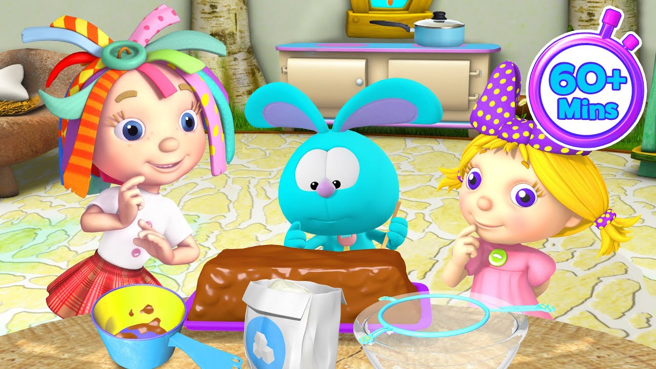 Everythings Rosie - FIND OUT HOW CHOCOLATE IS MADE 🍫 OVER 1 HOUR OF CARTOONS @EverythingsRosie