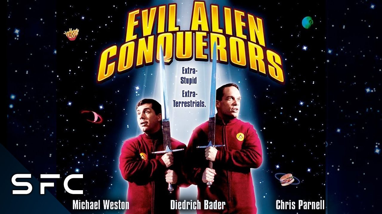 Evil Alien Conquerors | Full Sci-Fi Comedy Movie | Chris Parnell | Tori Spelling