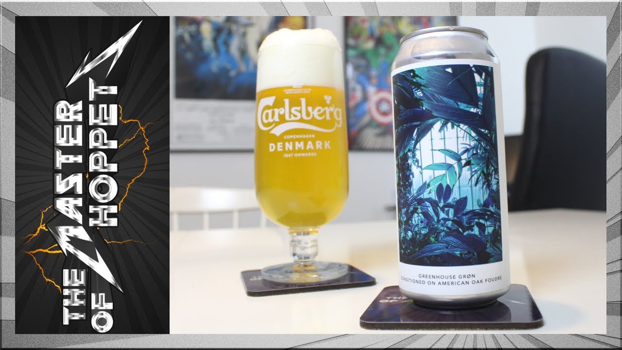Evil Twin NYC Greenhouse Grøn (paired w/ a Grøn Tuborg from my local!) | TMOH - Beer Review #3691