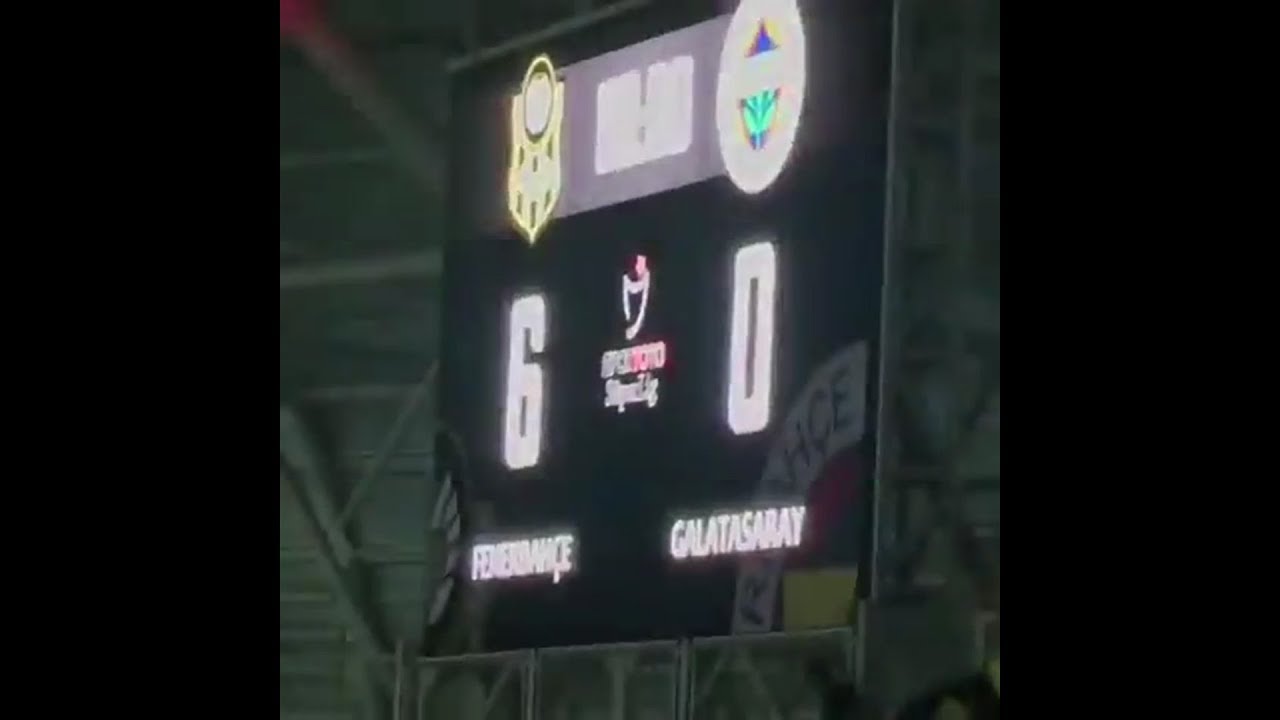Evkur Malatyaspor - Fenerbahçe maçında Skorbord Krizi