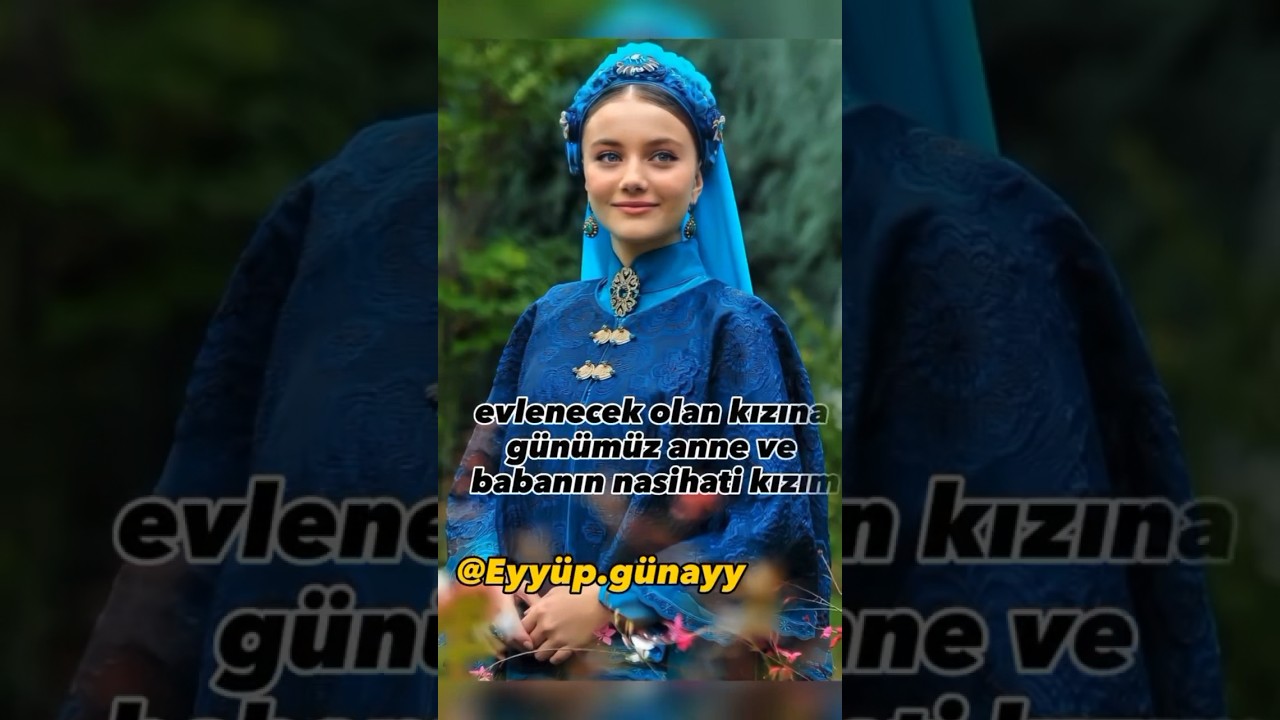 Evlenecek olan kızına günümüz anne ve baba nasihati❤️ #iphone #islamicscholar #muslimscholar