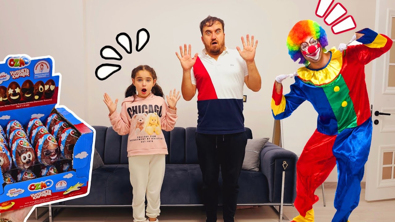 EVİMİZE PALYAÇO  GELDİ !!!!!!!!!!!
