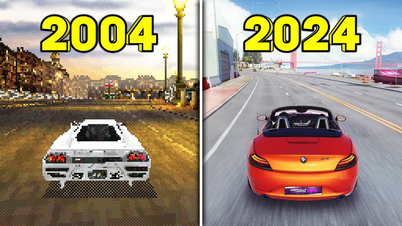 Evolution Of Asphalt Games [2004-2024]