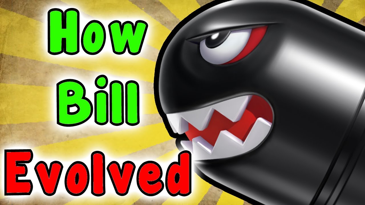 Evolution Of BULLET BILL (1985 - 2017)