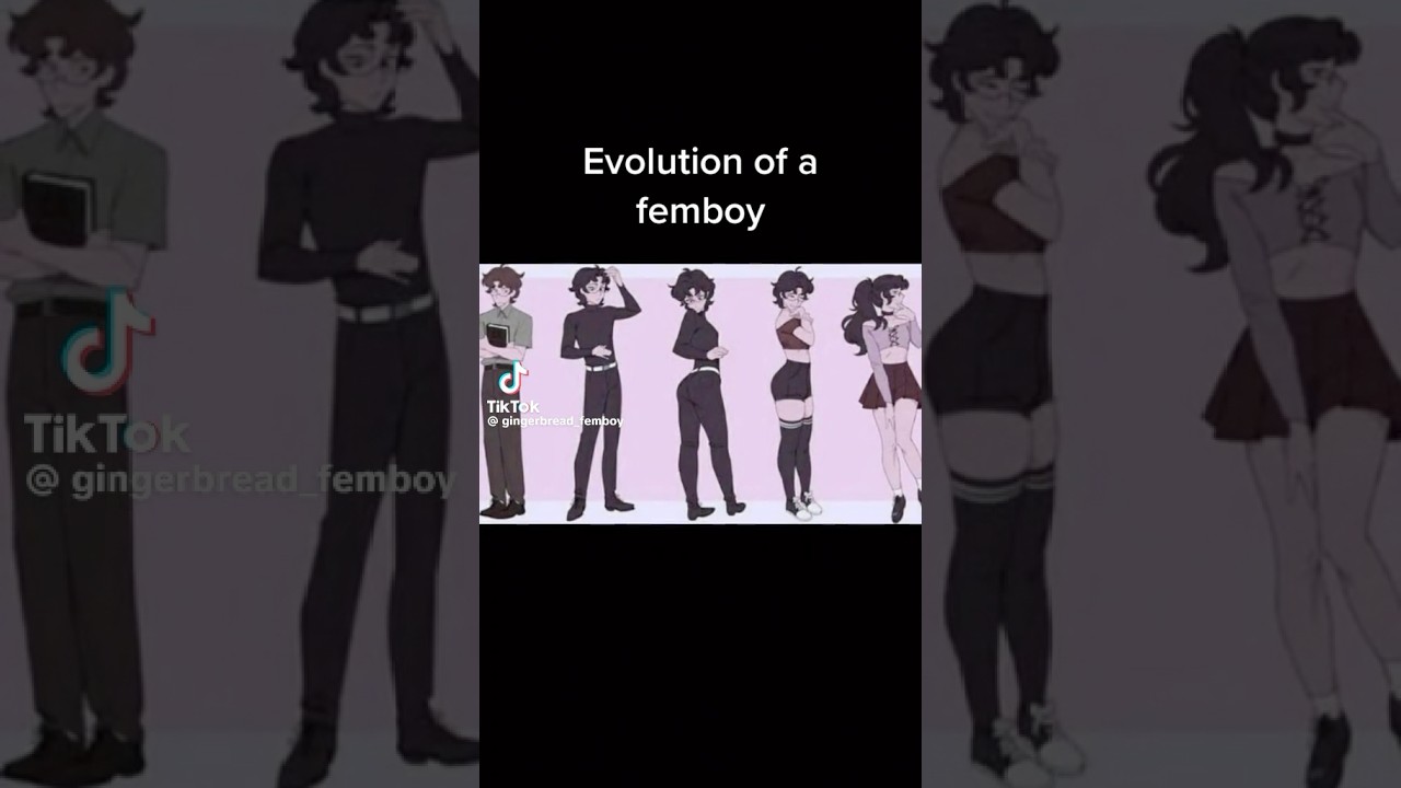 Evolution Of Femboys #goviral #femboy #shorts